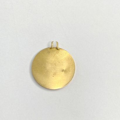 Médaille ange or (anneau cassé) 1,33 gr