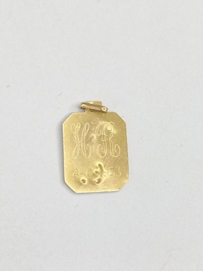 Médaille religieuse or C 1,28 gr