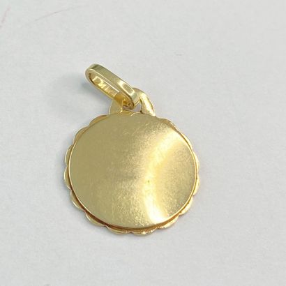 Médaille d'amour or 2,29 gr
