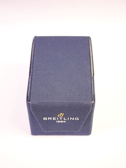 BREITLING. 
Montre-bracelet en acier et or...