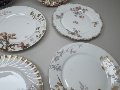 HAVILAND & Co. and others.
7 polychrome and...
