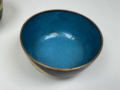 ASIA, 20th century.
Pair of footed bowls...