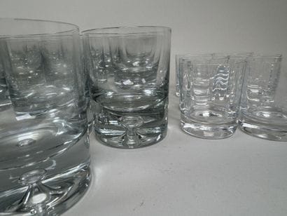 Glassware set consisting of:
- 6 orangeade...