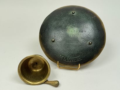 Max LE VERRIER (1891–1973).
Bronze cup with...