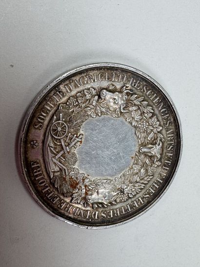 Médaille en argent OLIVIER DE SERRES.
Poids...