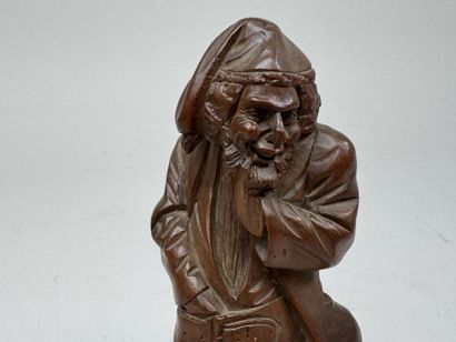 ART POPULAIRE.
Casse-noix en bois sculpté...