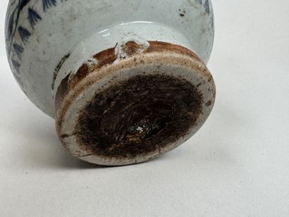 20th-century Indochina.
Small blue-and-white...