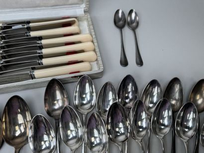 CHRISTOFLE and others.
A large lot of silver...