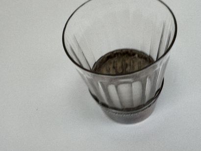 Important verre ou petit vase en cristal,...