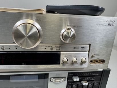 HI-FI set including:
- TECHNICS.
Model SA-DA8.
Stereo...