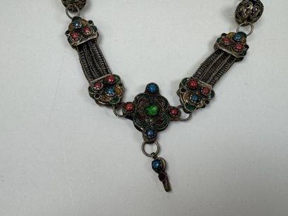 AIT OUAOUZGUIT, 20th century.
Berber jewelry...
