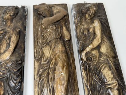 Jean GOUJON (1510-1567), dans le gout de.
Nymphes...