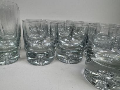 Glassware set consisting of:
- 6 orangeade...