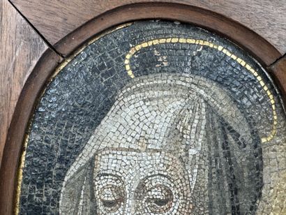 École fin XIXe-début XXe.
Vierge.
Plaque...