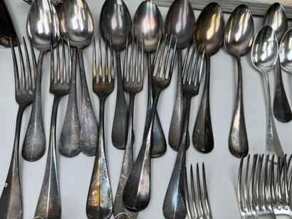 CHRISTOFLE and others.
A large lot of silver...