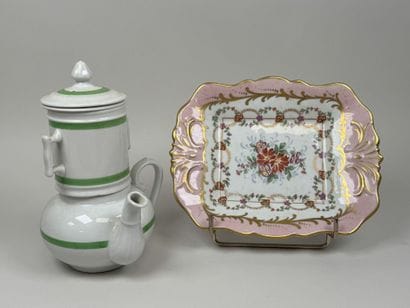 Set includes:
- French porcelain, Paris -...