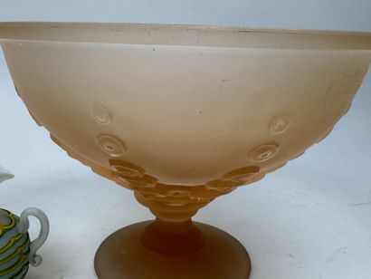 MULLER Frère in Luneville.
A goblet on a...