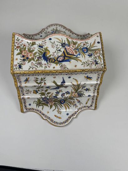 Large wall-mounted letter holder made of...