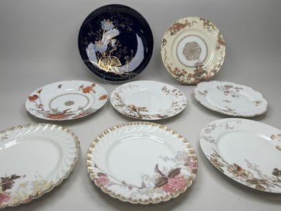 HAVILAND & Co. and others.
7 polychrome and...