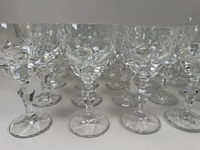 VILLEROY & BOCH.
Crystal glassware set consisting...