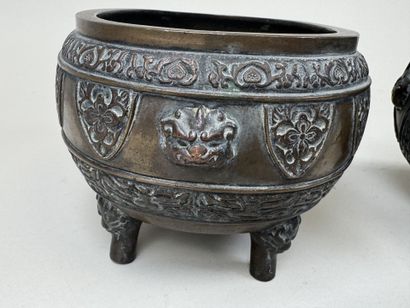 JAPAN - MEIJI period (1868 - 1912). 
Pair...