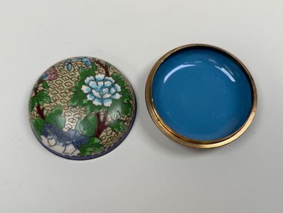 ASIA, 20th century.
Small circular box made...