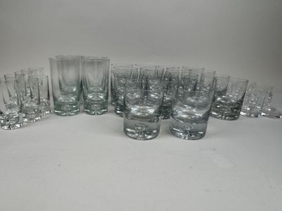 Glassware set consisting of:
- 6 orangeade...