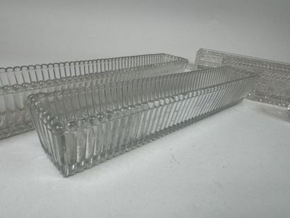 PORTIEUX and others.
6 rectangular molded...