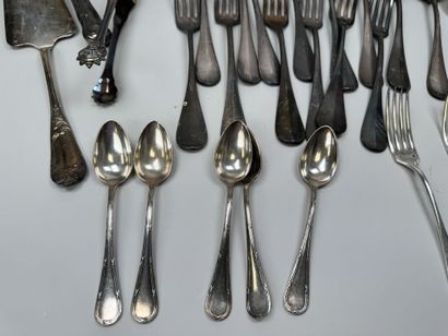 CHRISTOFLE and others.
A large lot of silver...