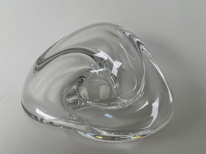 SAINT LOUIS.
Petit vide-poche en cristal...