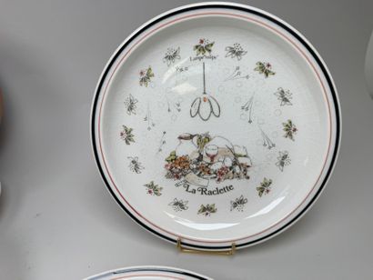 GIEN.
Designed by Marie-Pierre BOITARD.
Set...