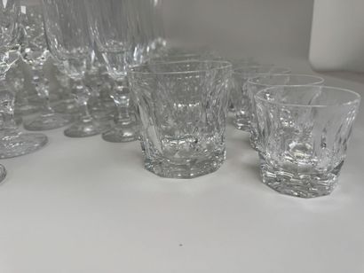 VILLEROY & BOCH.
Crystal glassware set consisting...