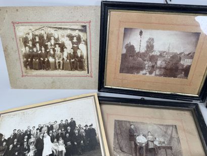 Lot de photos anciennes principalement de...