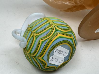 MULLER Frère in Luneville.
A goblet on a...