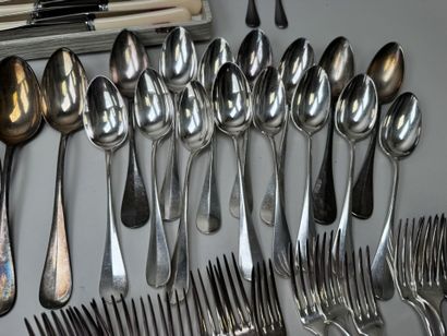 CHRISTOFLE and others.
A large lot of silver...