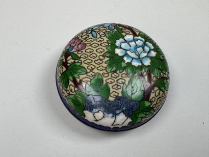 ASIA, 20th century.
Small circular box made...