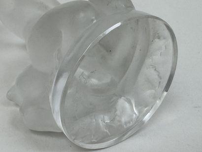 LALIQUE, France.
Woman with a Goat.
Molded...