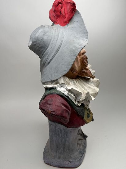 BOULAND, early 20th century.
Theatrical figure.
Large...