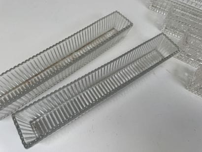 PORTIEUX and others.
6 rectangular molded...