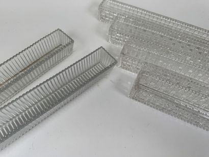 PORTIEUX and others.
6 rectangular molded...