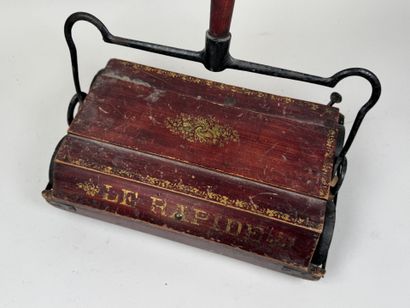 THE RAPIDE.
Bissell broom made of wood and...