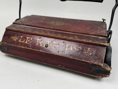 THE RAPIDE.
Bissell broom made of wood and...