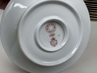 HAVILAND à Limoges.
Partie de service de...