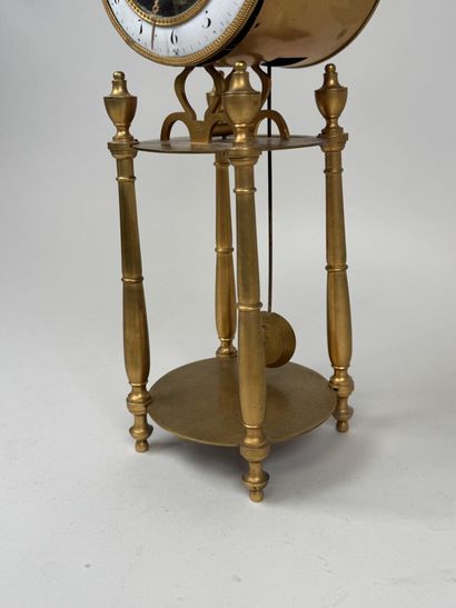 GASTON JOLLY FILS, Paris.
Gilded bronze portico-style...