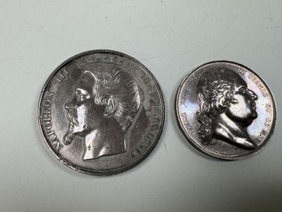 BARRE - DE PUYMAURIN.
Napoleon III and Louis...