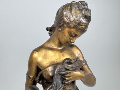 Hippolyte MOREAU (1832-1926), d'près.
L'oiseau...