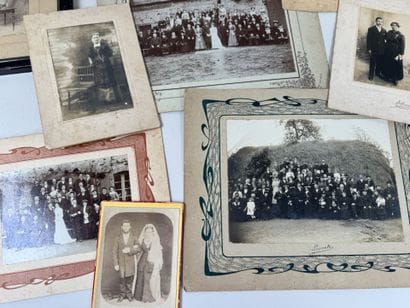 Lot de photos anciennes principalement de...