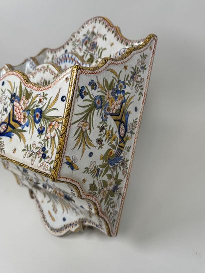 Large wall-mounted letter holder made of...