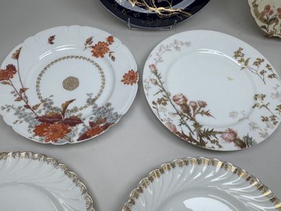 HAVILAND & Co. and others.
7 polychrome and...