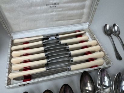 CHRISTOFLE and others.
A large lot of silver...